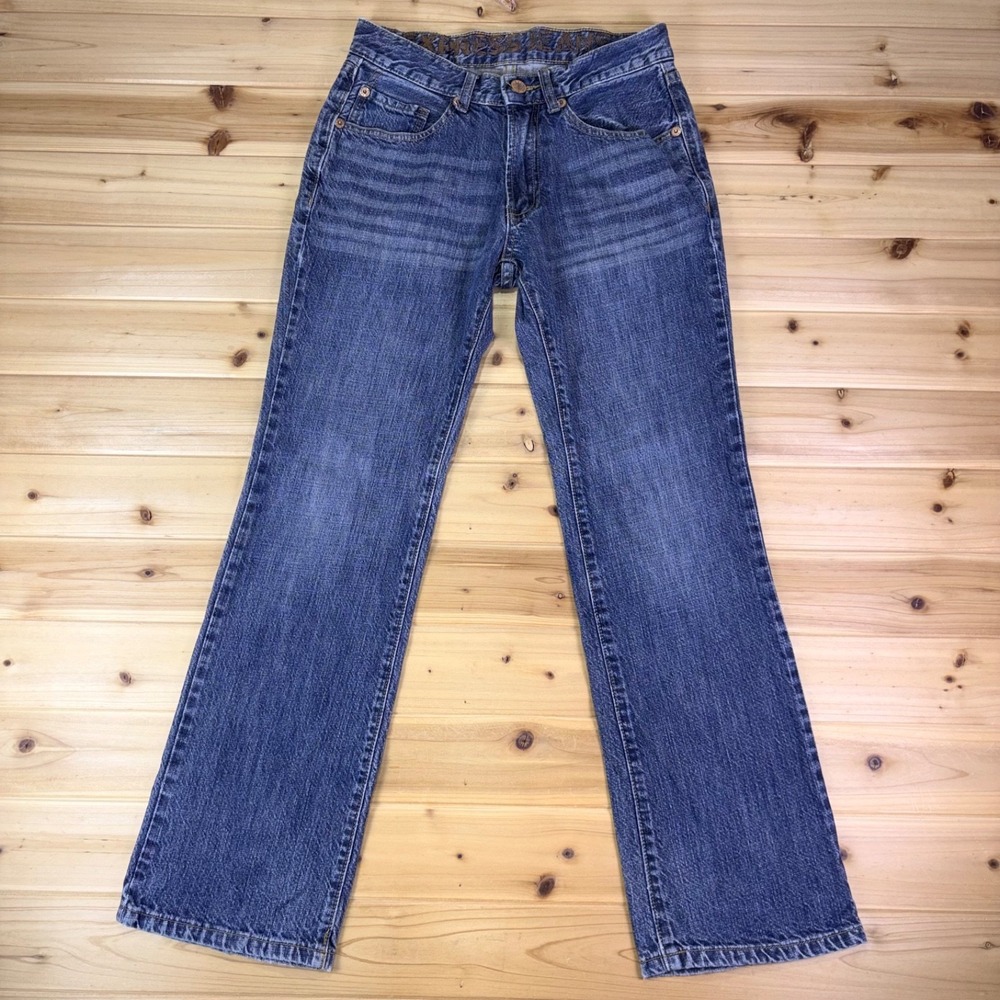 Express Jeans Mens 30x30 Bootcut Denim Blue Jeans